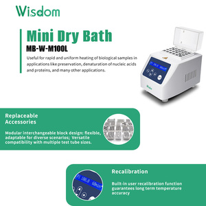 Bilgelik kompakt PCR kuru blok ısıtıcı 0-100 ° c ± 0.5 ° c hassas manyetik DNA/Protein araştırma ve akademik ve klinik laboratuarlar için - Product Image 4
