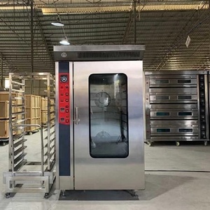 آلة خبز صناعية تعمل بالغاز 12 صينية دوّارة لمخابز الفرن الحراري, ماكينة خبز صناعية تعمل بالغاز ، 12 صينية ، ماكينة خبز حرارية ، ماكينة خبز تعمل بالفرن ، ماكينة خبز كهربائية تعمل بالفرن ، ماكينة خبز تعمل بالغاز ، ماكينة الخبز الصناعية مزودة بـ 12 صينية - Product Image 2