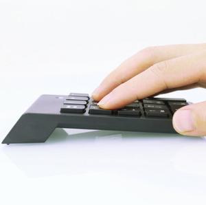 Mini tastiera USB Wireless con funzione BT stile moda 18 tasti 2.4G tastiera Wireless numerica tastiera
