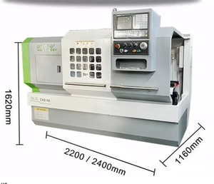 Máquina de torno automático CNC de fabricación en fábrica, máquina de torneado de torno cnc CK6140 con controlador GSK de eje C a la venta - Product Image 2