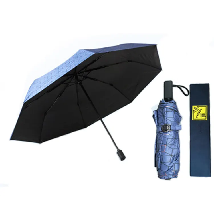 3 fold umbrella uv protection folding umbrella