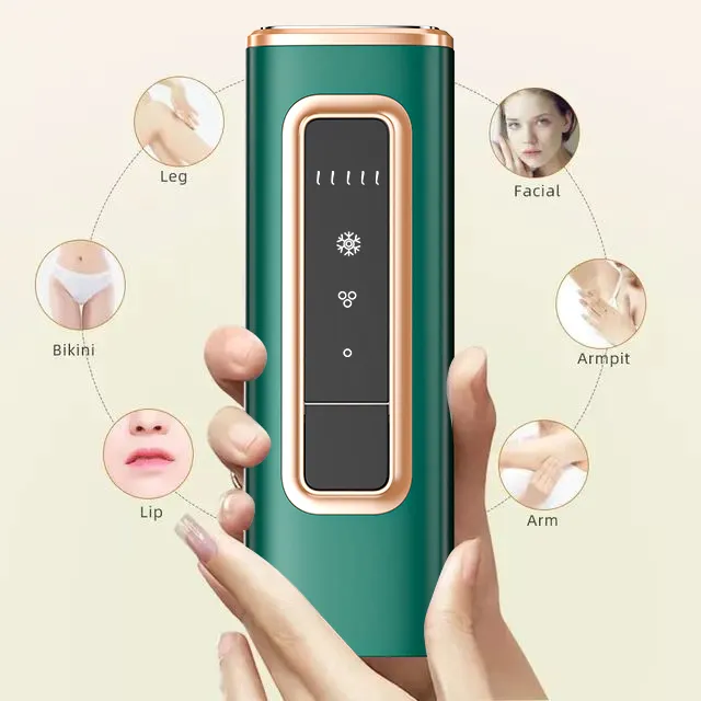 PAKISS New Design Electric Permanent Painless Ipl laser Hair Removal Device Epilator ipl hair removal laser