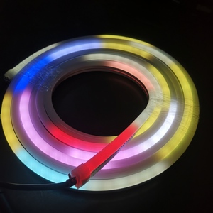 Cubierta de neón de silicona 24V tira de LED de agua corriente digital rgbw DMX persiguiendo LED 24V neón direccionable - Product Image 2