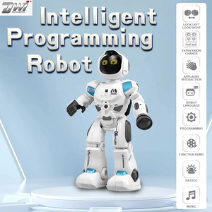 DWI Dowellin RC Roboters pielzeug Smart Robot Programmier bare Fernbedienung Elektro spielzeug mit Musik demo und LED-Gesichts funktion für Jungen - Product Image 4