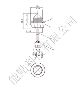 Ácido indicador de nivel de batería de salida analógica de nivel sensor de agua para la máquina de café - Product Image 4