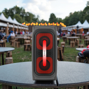 AIWA-altavoz de fiesta con micrófono inalámbrico, reproductor de música TWS BT de 6" - Product Image 2