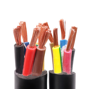2 3 4 5 çok çekirdekli elektrik teli 0.5mm 1mm 1.5mm2 siyah RVV güç kablosu PVC yalıtım katı çeşitli ısıtma paketlenmiş rulo - Product Image 3