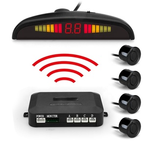 Car Auto Parktronic Ultrasonic Reversing Radar <strong>System</strong> with 4 <strong>Sensors</strong> <strong>Wireless</strong> <strong>Reverse</strong> Backup LED Display Alarm Buzzer - Product Image 3