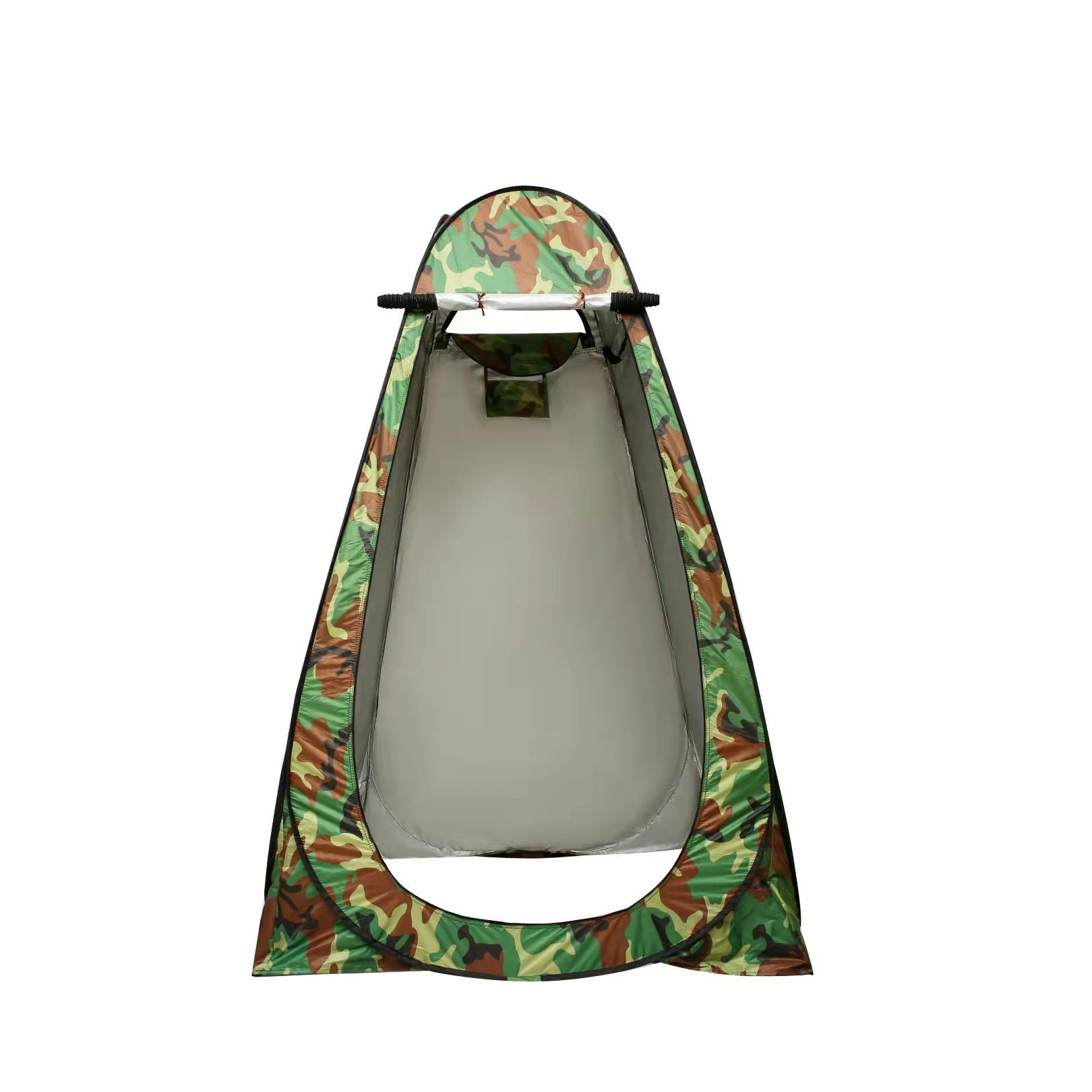 Camouflage vert militaire avec fenêtres peintes en argent