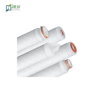 0.22 0.45 0.<strong>5</strong> 1 Micron Absolute <strong>PP</strong> Pleated Element Membrane Cartridge Water <strong>Filter</strong> - Product Image 3