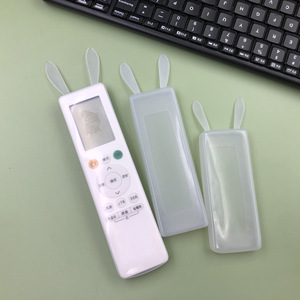 防水透明夜光兔设计硅胶遥控盖空调电视创新橡胶产品 - Product Image 3