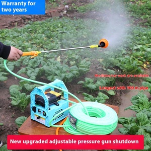 Portable Rechargeable High-Pressure Diaphragm Double Pump Machine Agricultural Electric Sprayer Machinery Industrial <strong>Equipment</strong>