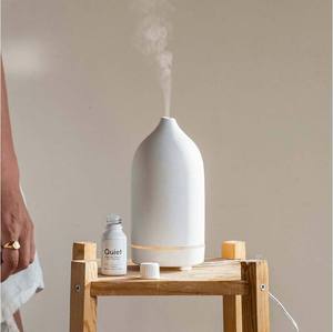 LED Light Diffusor mit ätherischen Ölen Home Luftbe feuchter Keramik Aroma Diffusor - Product Image 1