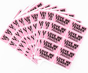 Fragile Stickers Roll Packing Labels Handle With Care This Side <strong>up</strong> Strong <strong>Adhesive</strong> for Box Shipping and Moving - Product Image 2