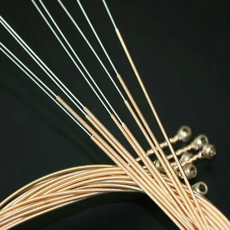 Economy Bulk Single String Rope Phosphor Bronze Atacado Bulk Acoustic Guitar Strings com preço de fábrica