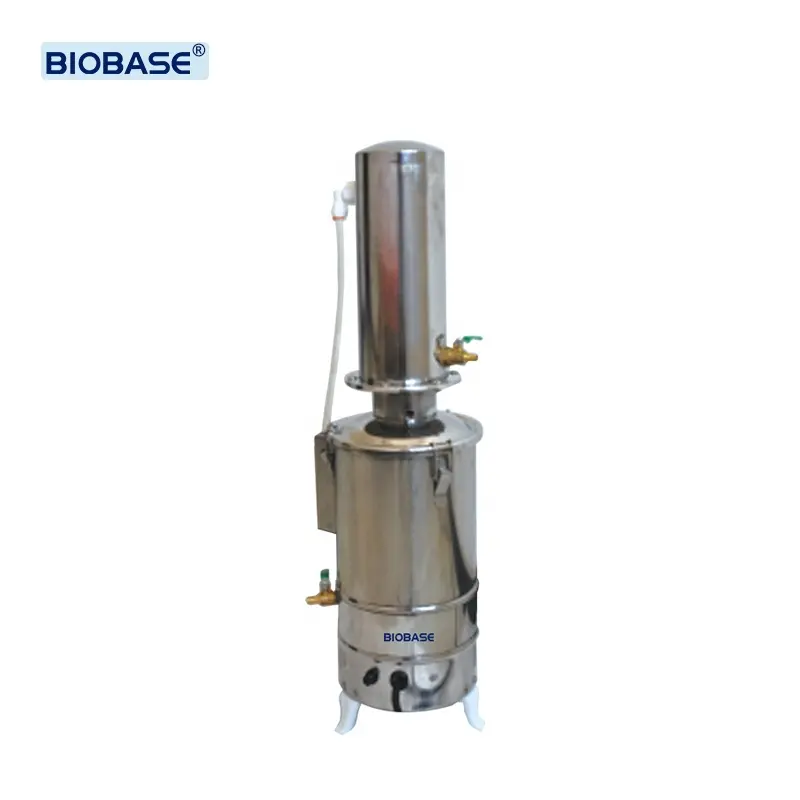 Distillatore d'acqua medico BIOBASE macchina per distillatore d'acqua da laboratorio in acciaio inossidabile WD-A5
