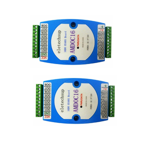 AMDOC16 16DI 16DO RS485隔离通信MODBUS RTU PLC扩展板数字输入输出DC 9-24V继电器模块 - Product Image 1