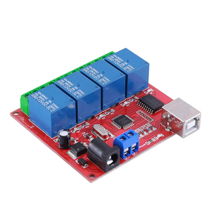 DC 12V Switch <strong>Controller</strong> 4Bit USB 4-Channel Intelligent <strong>Controller</strong> 4CH <strong>Relay</strong> Module - Product Image 5