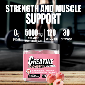 Oem/odm <span class=keywords><strong>Creatine</strong></span> monohydrate Gummy 5000มก. สนับสนุนการเจริญเติบโตของกล้ามเนื้อสำหรับกีฬาที่มี <span class=keywords><strong>Creatine</strong></span> monohydrate 5000มก. - Product Image 6