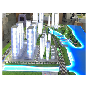 Arquitectura en miniatura de alta calidad, escala N, modelo de Metal 3D, torre de construcción, modelo arquitectónico - Product Image 4