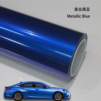 Bleu métallique