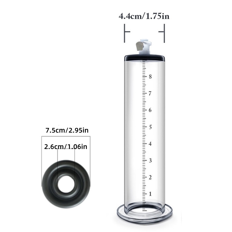 Cylindre clair: 9*1.75in