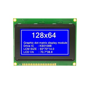 128x64 Grafik-Punktmatrix-LCD-Bildschirm modul High Definition-Anzeige modul - Product Image 3