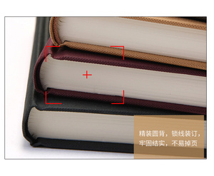 Cuaderno de cuero PU de lujo, cuaderno con logotipo personalizado, diseño del fabricante, cuaderno personalizado A5 - Product Image 6