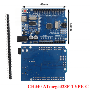 R3 Board CH340 ATmega328P Chip Verbesserte Version für Arduino R3 Development Board USB-B/Typ C/Micro Interface