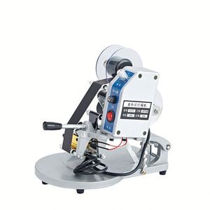 Máquina de codificación de código de fecha de impresora de cinta de sello caliente Manual DY8 para codificador de fecha de caducidad de bolsas de plástico - Product Image 4