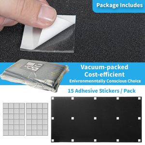 Mật độ cao chống cháy Acoustic bọt wallboard thiết kế thanh lịch cho rạp hát tại nhà Hiện Đại Văn Phòng phòng ngủ ngoài trời giảm tiếng ồn - Product Image 2