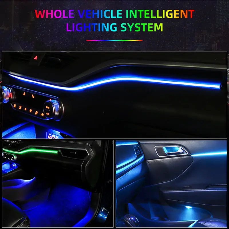 Lampu Led mobil, lampu suasana Led, lampu Emblem, lampu Led Logo ekor mobil, lampu Interior mobil