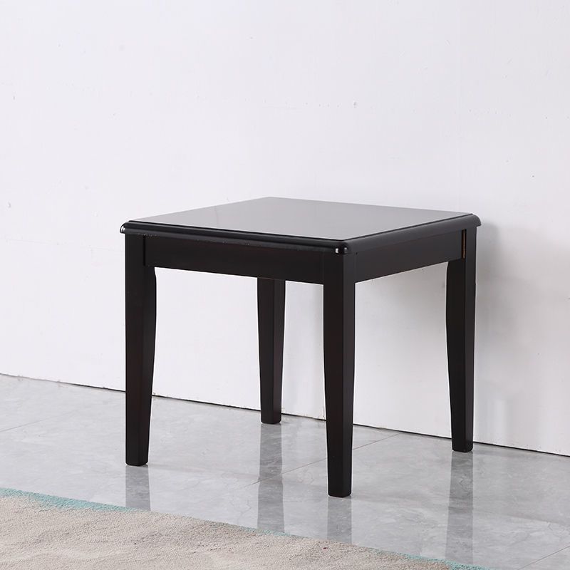 Table carrée noire, 60*60*54 cm de haut