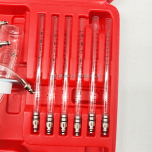 Piezas de maquinaria de construcción, herramienta de prueba de flujo de inyector, adaptador de riel común, probador de combustible, 18 adaptadores, juego de probador de combustible - Product Image 3