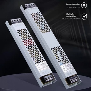 60w至500W Din导轨DC电源AC220至DC12V 24v单输出灯箱100A 110伏输入12v输出