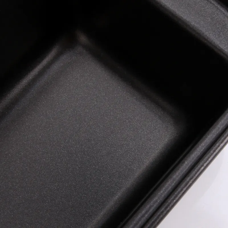 Guangdong zwart veilig draagbare anti-aanbak coating kleine metalen bakplaat