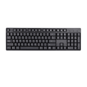 Slim 104-Key Spanish <strong>Keyboard</strong> and <strong>Mouse</strong> Set for Home Office PC Accessories for <strong>Computer</strong> Laptops Black Wired in Spain - Product Image 2