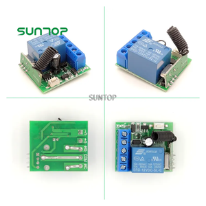 Trasmettitore 433 Mhz telecomandi con telecomando Wireless DC 12V 1CH modulo ricevitore relè