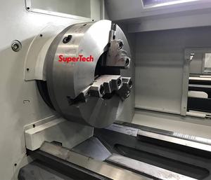 Máquina de torno roscado de tubería CNC QK1313 de alta precisión SuperTech para tubería de campo de aceite, procesamiento automático de metales - Product Image 5