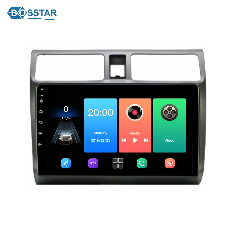 אנדרואיד Carplay רכב רדיו עבור סוזוקי סוויפט 2003 - 2010 רכב מולטימדיה וידאו נגן 2Din ניווט GPS Carplay