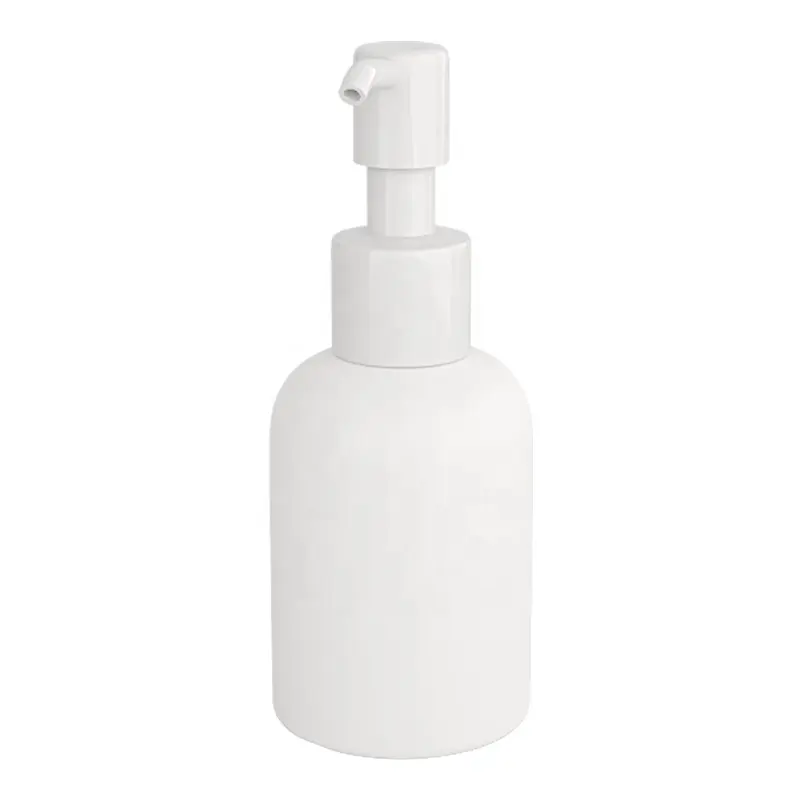 Botella de embalaje de Loción de lavado corporal de Champú Acondicionador blanco PE 100mL personalizada de fábrica