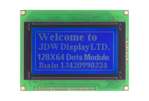 Gráficos COB LCM 12864 Módulo 128*64 puntos matriz de puntos STN letras blancas sobre fondo azul Módulo LCD interfaz paralela mono - Product Image 3