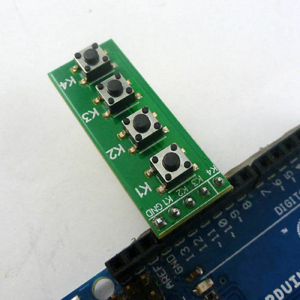 TB371 TB258 interruttore a pulsante 4 tastiera modulo tasto Board pulsante per la Breadboard Leonardo ZERO Tre Micro banana pi Zigbee