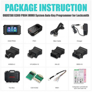OBDSTAR X300 PRO4 X300 PRO 4 Key Programmer Key Master 5 Versión completa misma función IMMO que X300 DP PLUS cobertura de modelo amplio