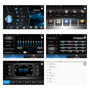 Touch Screen Headunit 2 Double Din 7 Inch <strong>Android</strong> Car Radio Gps System With BT Tv Rear View <strong>Input</strong> Mirror Link Function Car <strong>Video</strong> - Product Image 6
