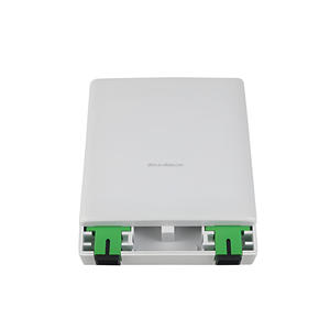 Mini caja de terminales FTTH 86x86mm modelo 1FO 2FO roseta de fibra óptica SC/APC montaje en pared POE 4G 3G GSM GPRS Compatibilidad de red - Product Image 3