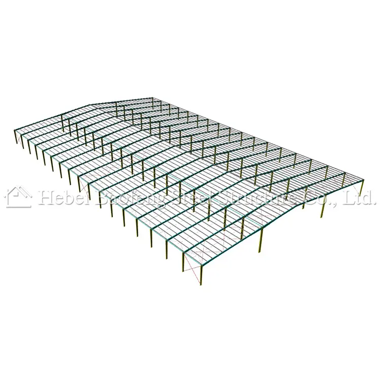 Plan de construction d'entrepôt pré-assemblée, structure en acier inoxydable, conception de bâtiments écureuil, plan d'usine de construction, prix d'usine