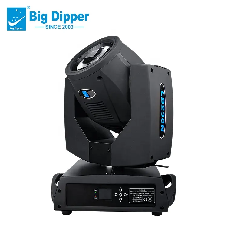 Big Dipper LB230 Sharp Moving Beam 7R Moving Head Light 14 Color Blank With Flight Case Club Light