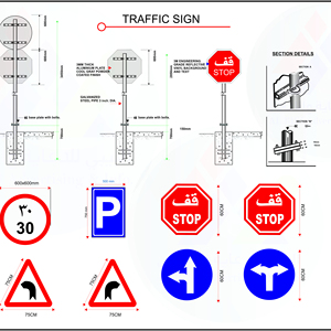20 anni di segnale stradale produttore di segnali stradali prodotto del segnale stradale delle pagaie del segnale di arresto - Product Image 3