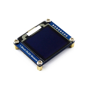 1,5-Zoll-OLED-Anzeigemodul 128x128 Pixel 16-Bit-Graustufen SPI/I2C-kompatibler Raspberry Pi / Arduino / STM32
